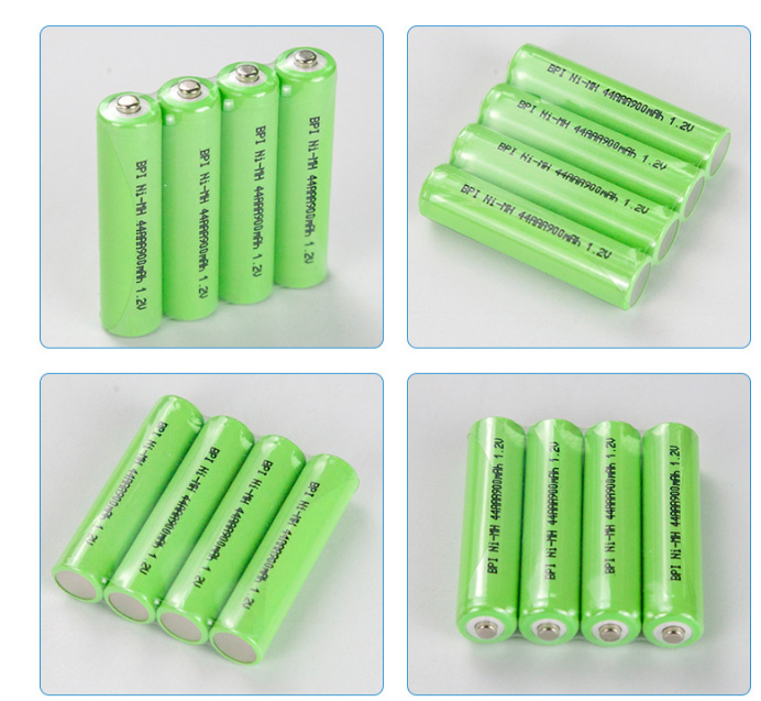 TEHRAN NiMH Rechargeable Batteries, AAA 1.2V, 4 PCS