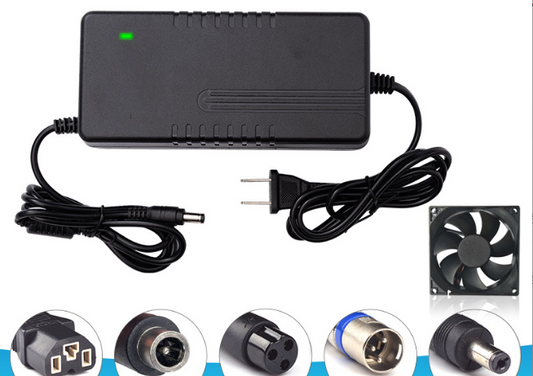 TEHRAN Universal Lithium Battery Charger for Electrics with 5 Plugs, 42V 2A