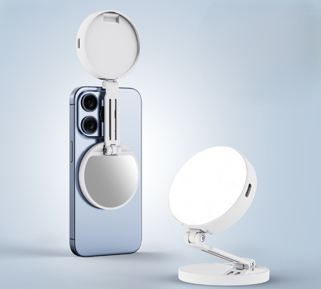TEHRAN Portable Phone Ring Light, Selfie Light, with stand