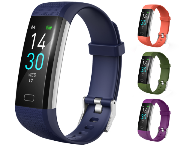 TEHRAN Fitness Tracker, with Heart Rate/Blood Oxygen/Sleep Monitor, Activity Step Tracker Smart Watch, for Women/Men